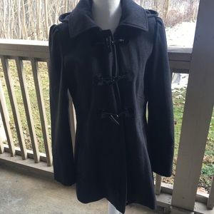 Guess Dark Gray Beautiful Coat. Size L.